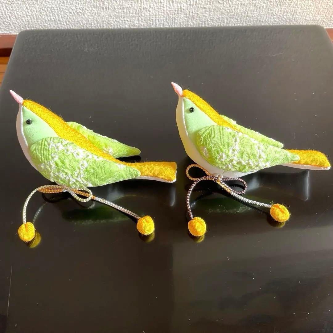 146 しろちゃん　吊るし雛　吊るし飾り　パーツ　古布