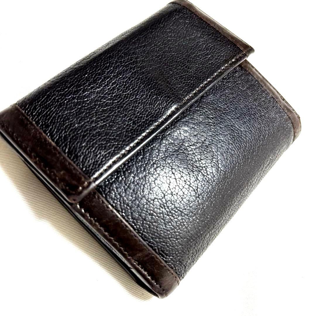 ✨美品✨BVLGARI ブルガリ 折財布　グレインレザー　ゼロワン　シリアルあり