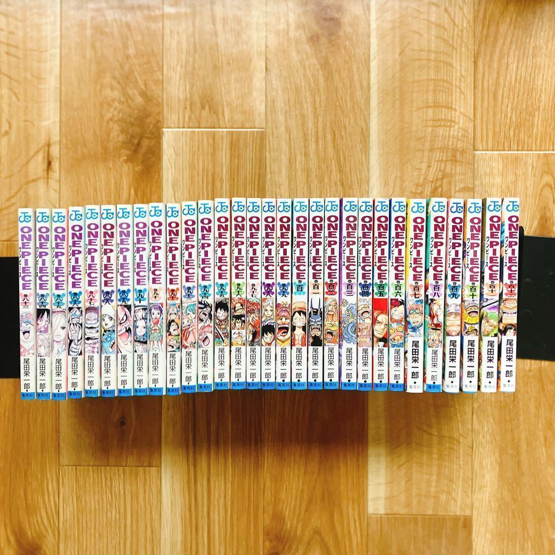 【カバー日焼けあり】 ワンピース 1〜112巻セット 全巻 尾田栄一郎 ジャンプ