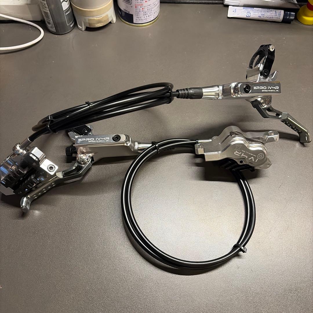 PRO IV4 ディスクブレーキ アルミ削り出し