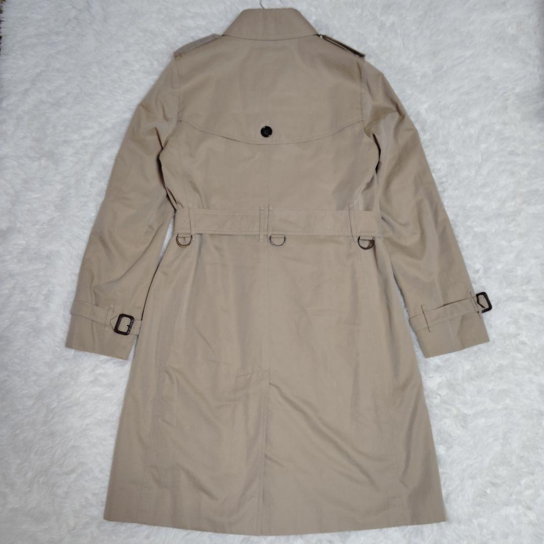 美品 バーバリー トレンチコート ハニーベージュ ライナー メガチェック 38