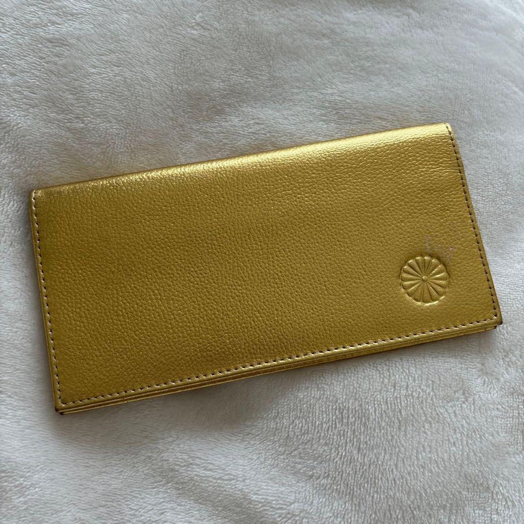 皇居財布　ゴールド　皇居限定！
