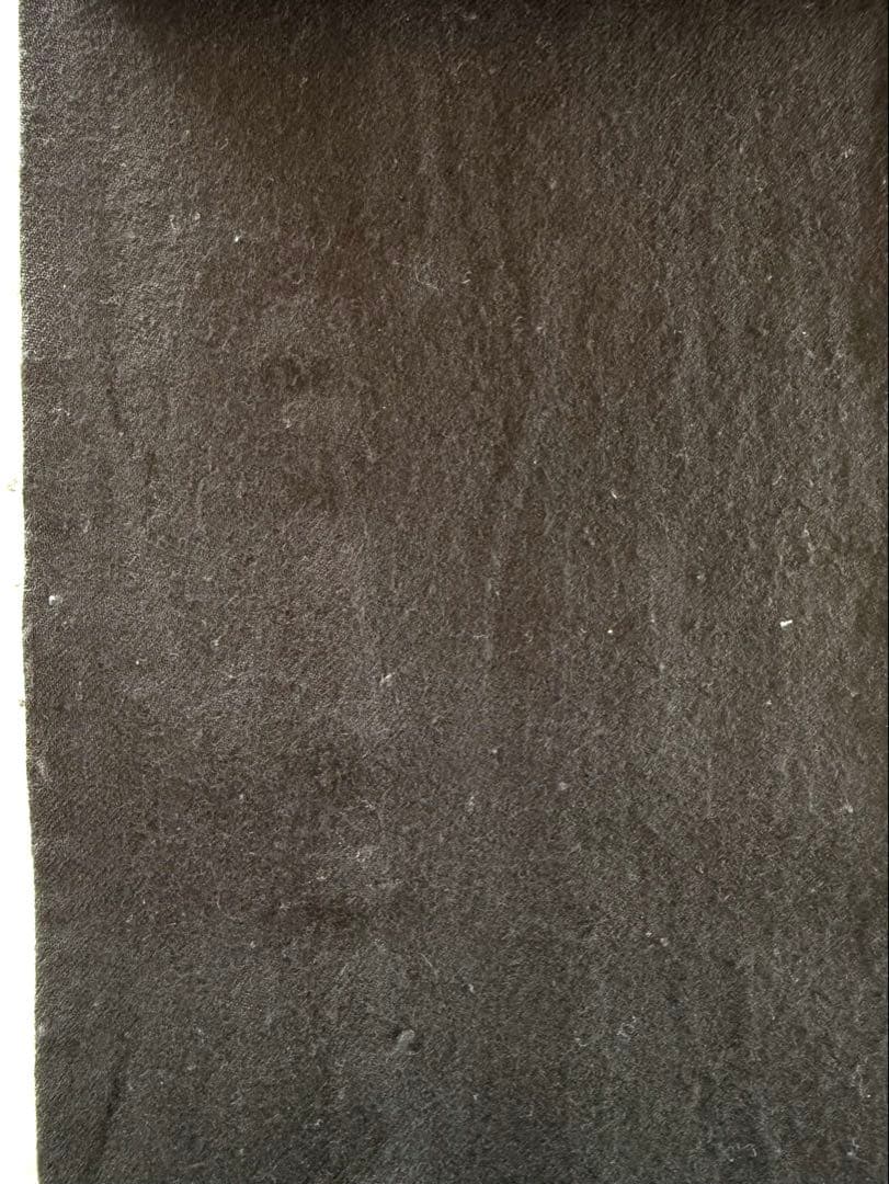 フ*n様 【中古】マルジェラ デニム×ウール マフラー 黒