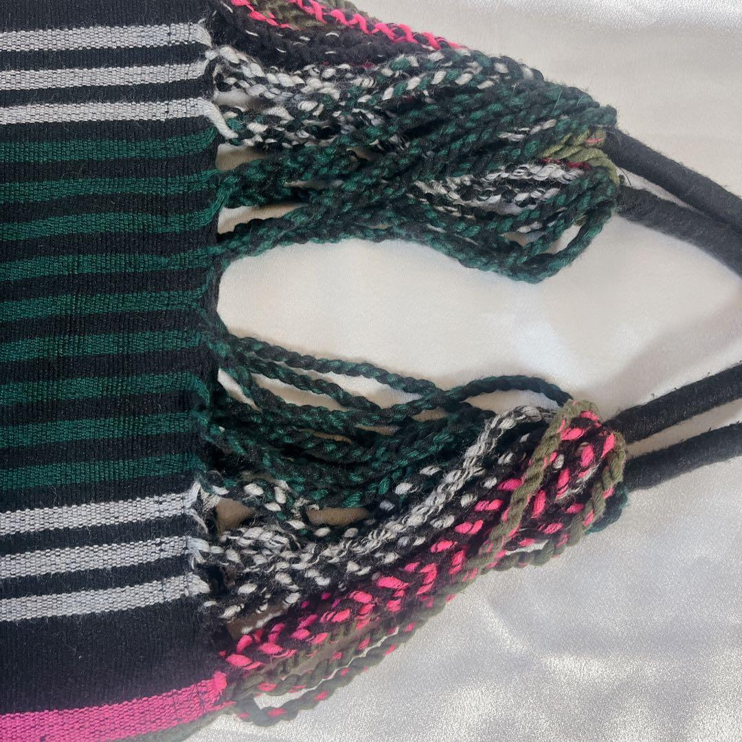 【美品】MARNI マルニ ハンモックトートバッグ マルチカラー 個性派デザイン