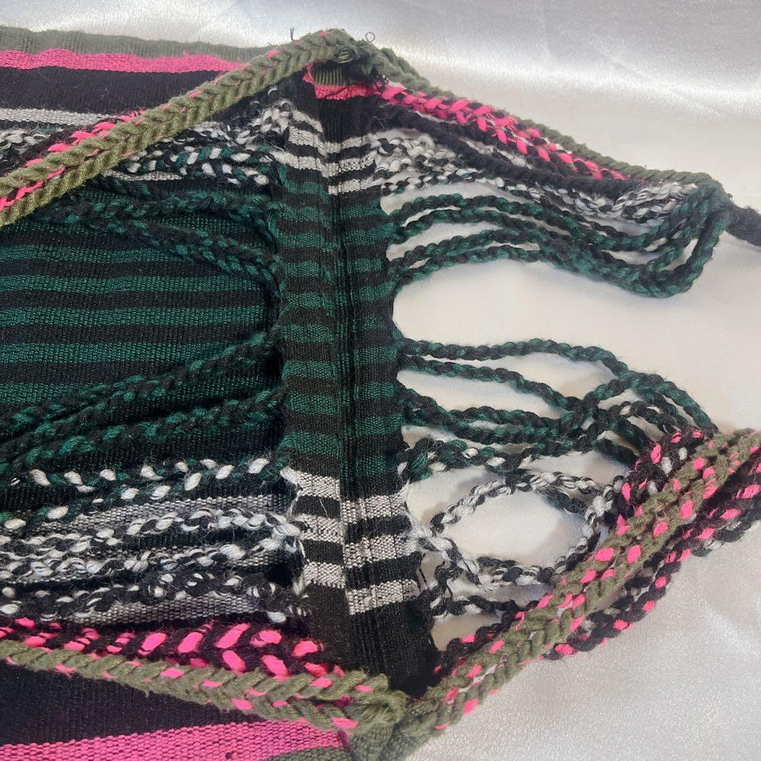 【美品】MARNI マルニ ハンモックトートバッグ マルチカラー 個性派デザイン