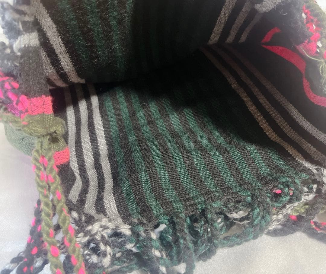 【美品】MARNI マルニ ハンモックトートバッグ マルチカラー 個性派デザイン