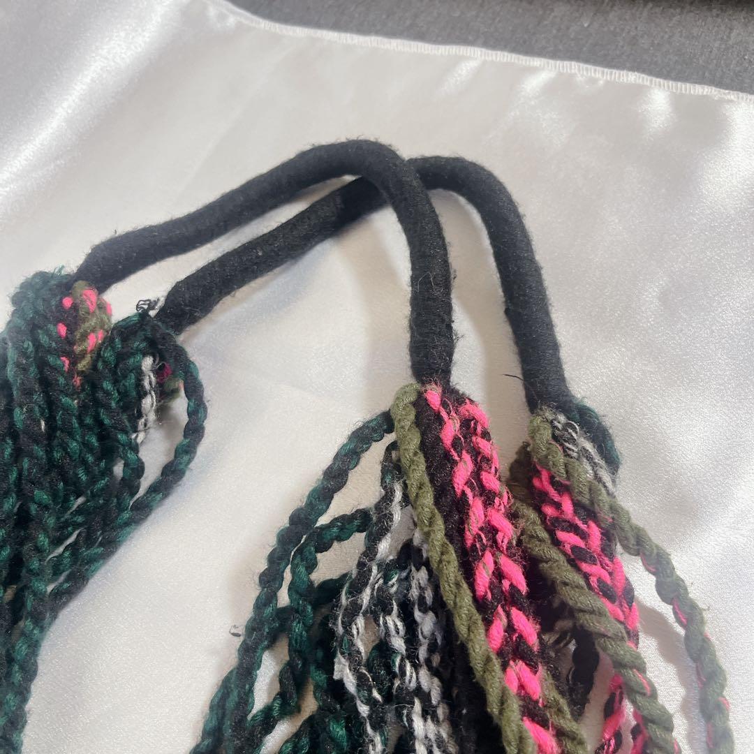 【美品】MARNI マルニ ハンモックトートバッグ マルチカラー 個性派デザイン