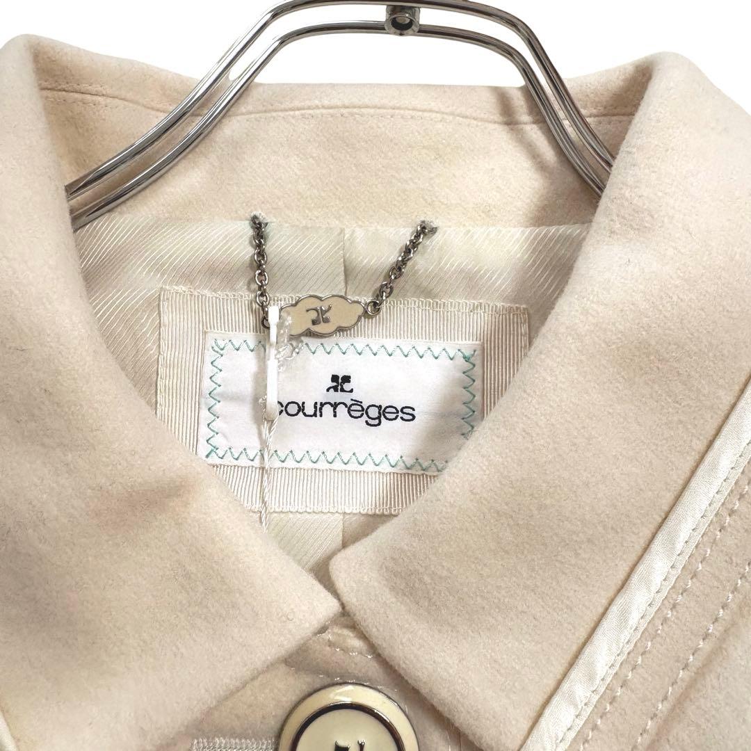 新品☆クレージュ☆ウールジャケット オフホワイト フォーマル オケージョン M