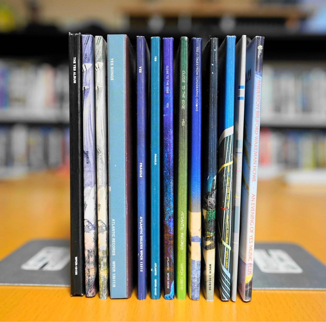 Yes 紙ジャケCDまとめ