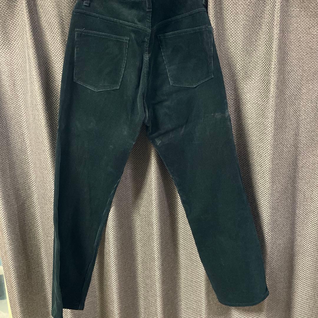 22AW COMOLI コーデュロイ5Pパンツ ブラック　サイズ2