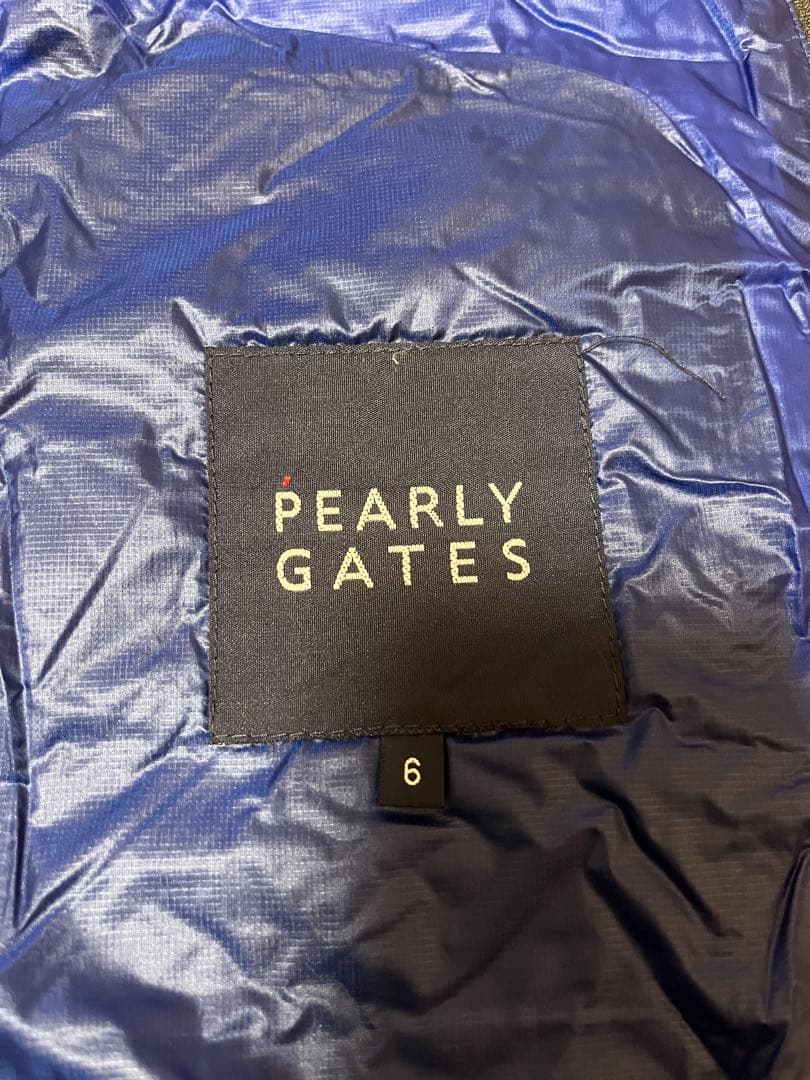 【美品】パーリーゲイツ　ゴルフ用　ダウンジャケット　2WAY ＬＬ