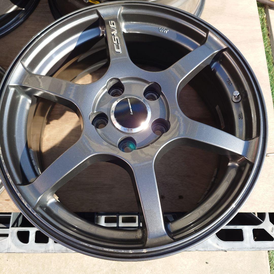 LEHRMEISTER/CS-V6 17インチホイール４本　①