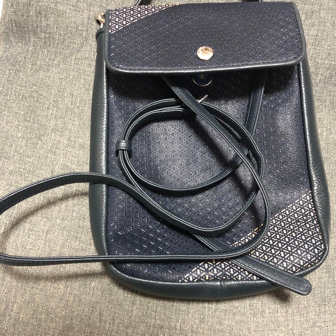 甲州印伝 印傳屋 ショルダーバッグ 庵（いほり）