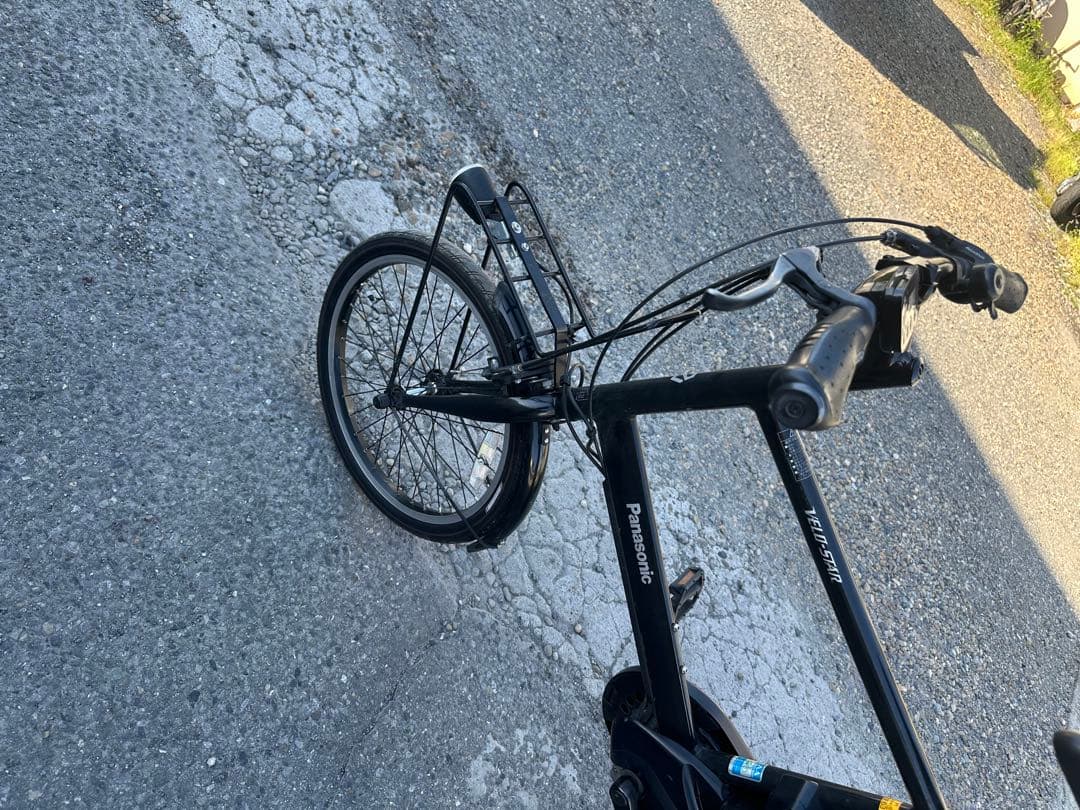 Panasonic 電動アシスト自転車 黒VELO STAR