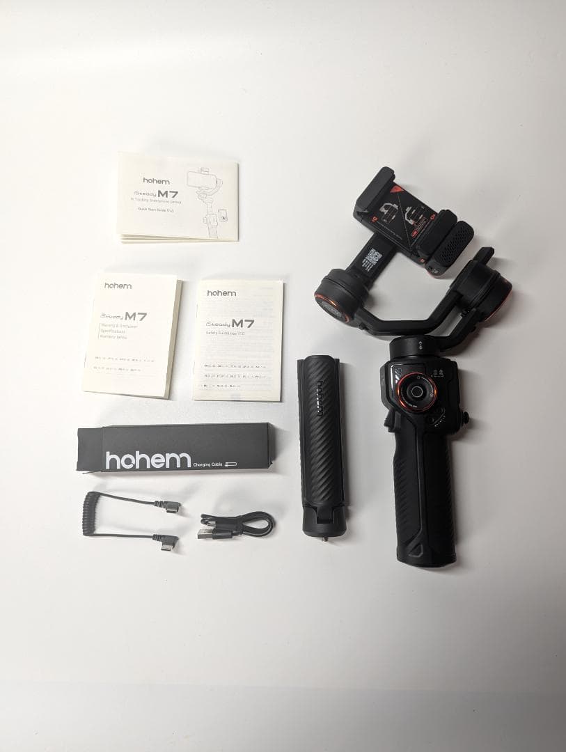 【新品同様品】Hohem iSteady M7 高性能スマホジンバル