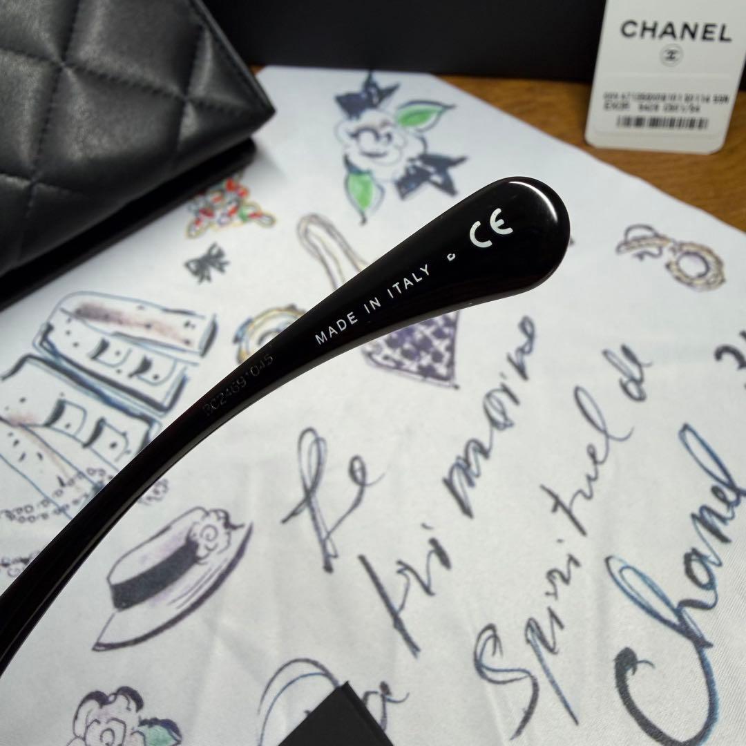 【美品】CHANEL butterfly sungrass バタフライサングラス