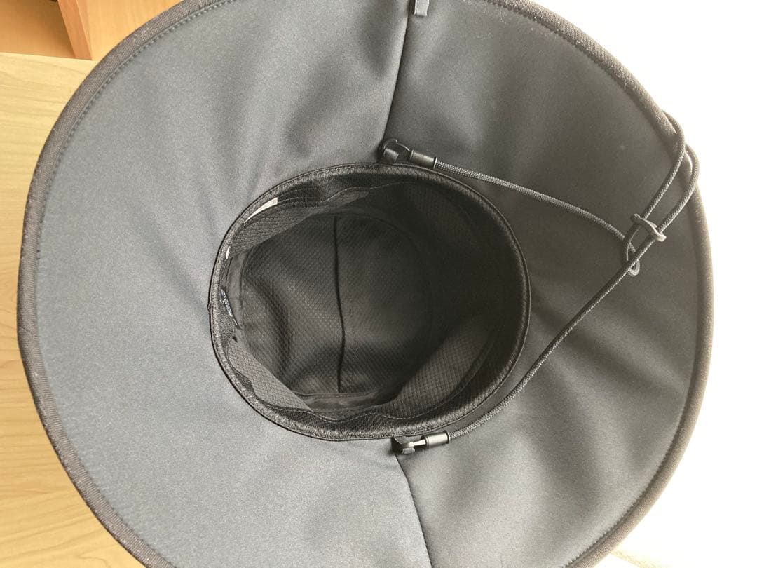 サンバリア100 ウィンドハット ブラック　新品未使用