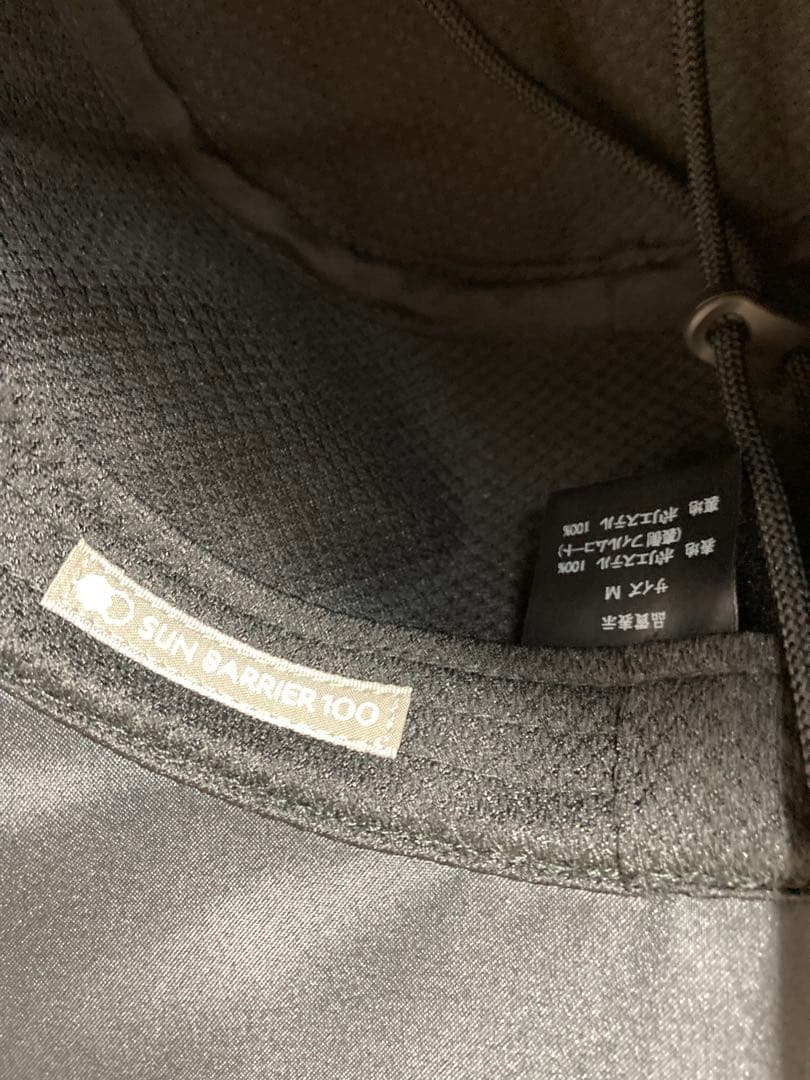 サンバリア100 ウィンドハット ブラック　新品未使用