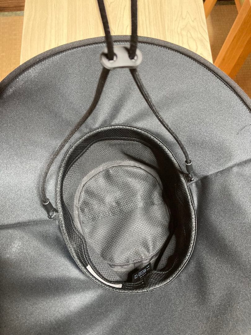 サンバリア100 ウィンドハット ブラック　新品未使用