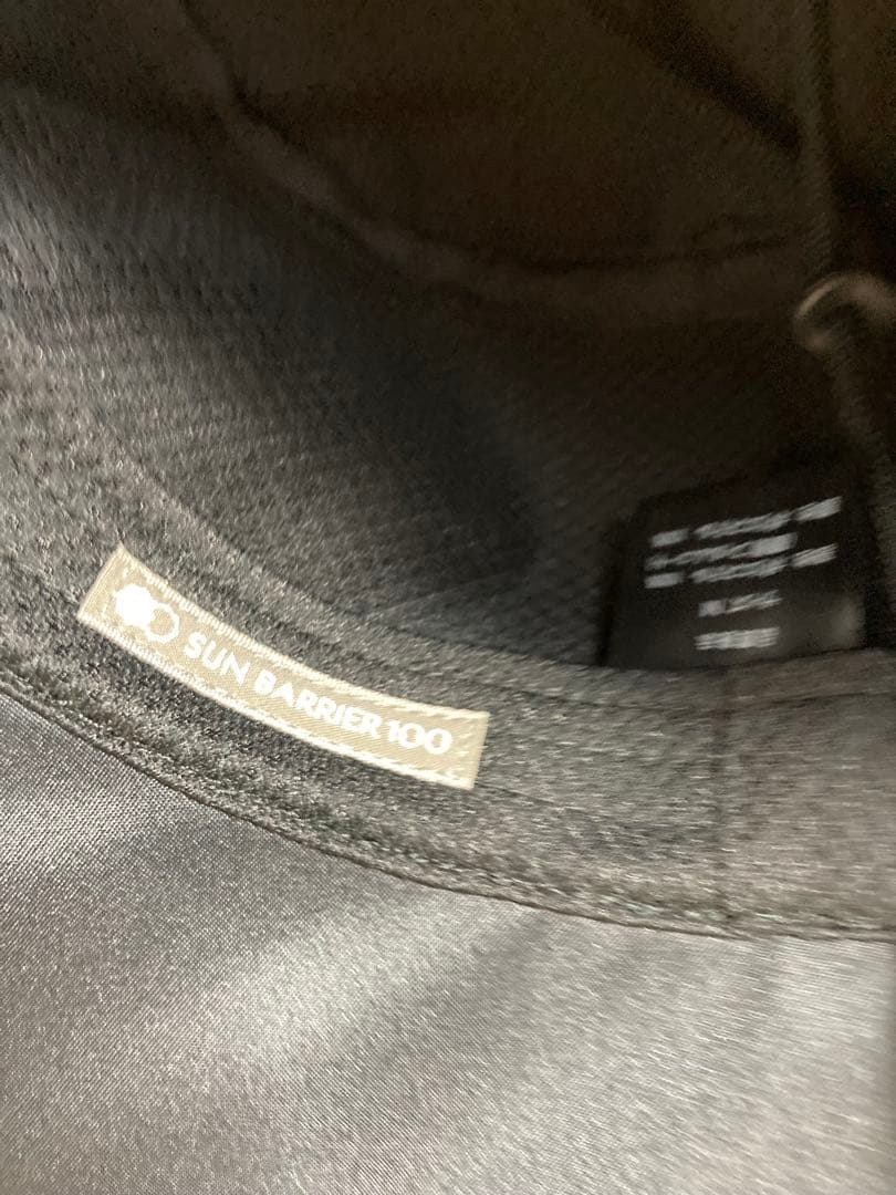 サンバリア100 ウィンドハット ブラック　新品未使用
