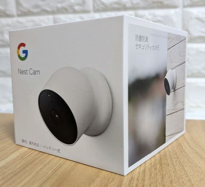 【新品未使用】Google Nest Cam (屋外対応 / バッテリー式)