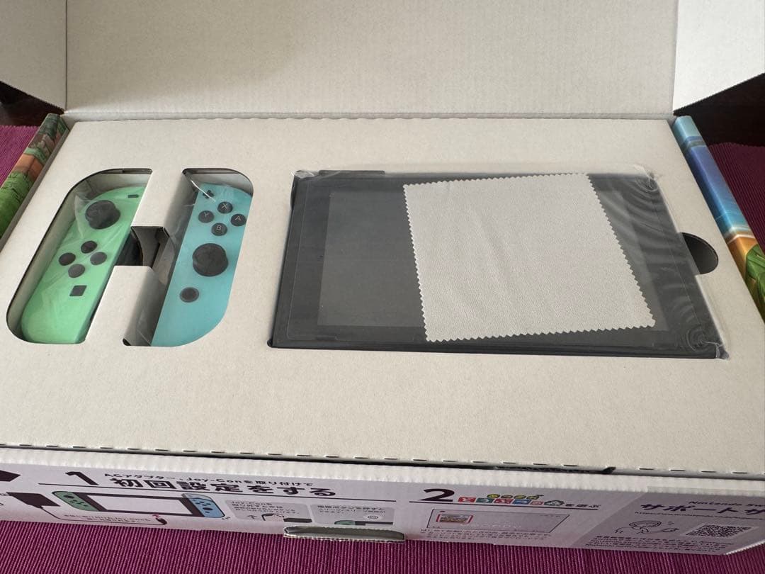 Nintendo Switch (どうぶつの森エディション) + ゲーム