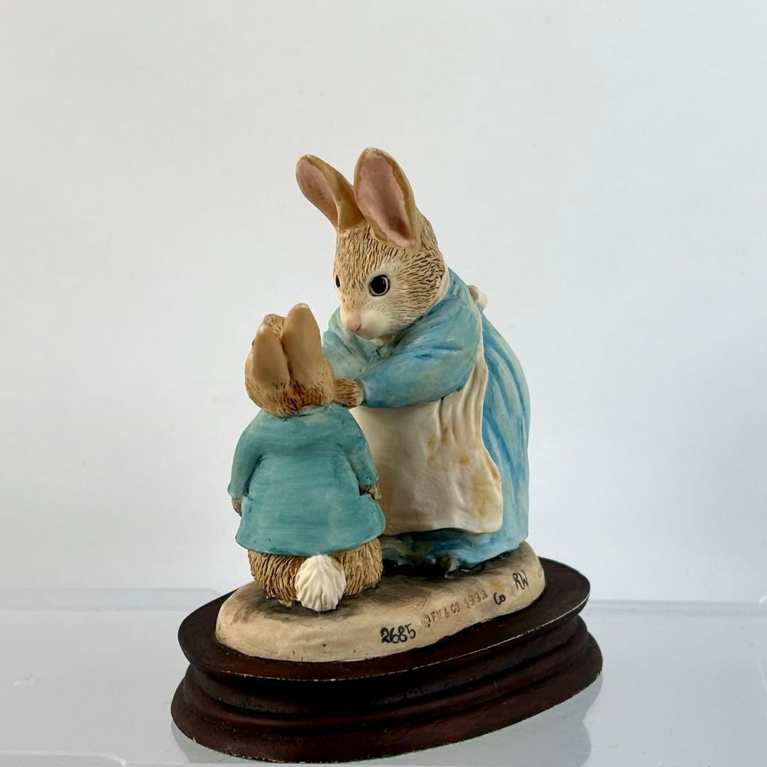 ピーターラビット　◆希少100周年記念　【Mrs.Rabbit & Peter】