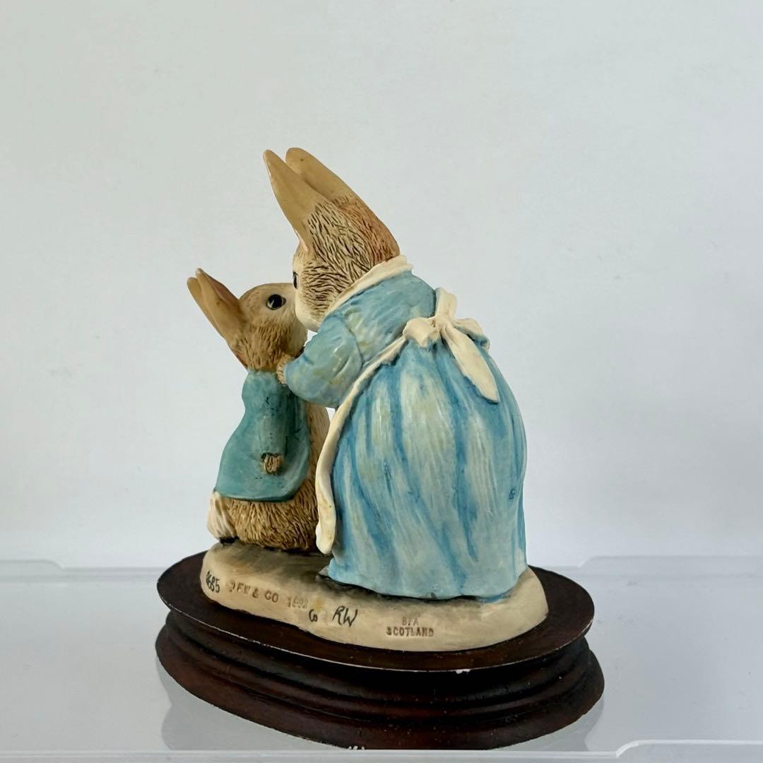 ピーターラビット　◆希少100周年記念　【Mrs.Rabbit & Peter】