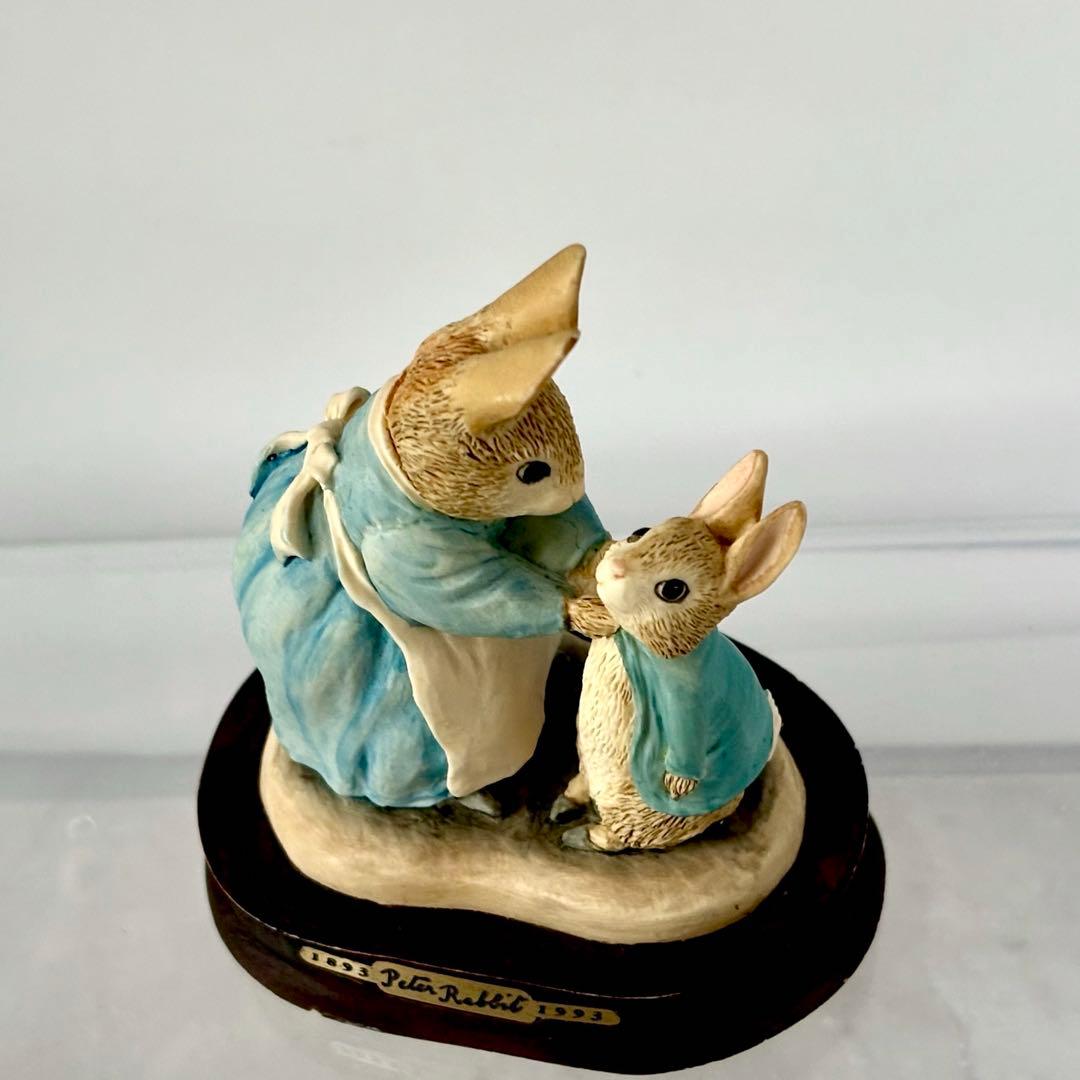 ピーターラビット　◆希少100周年記念　【Mrs.Rabbit & Peter】