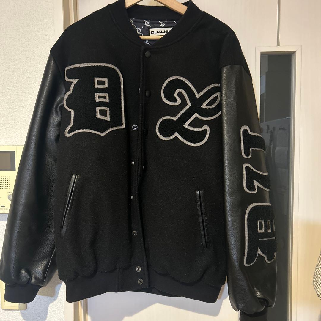 DUALISM スタジャン ブラック アウター ジャケット ストリート