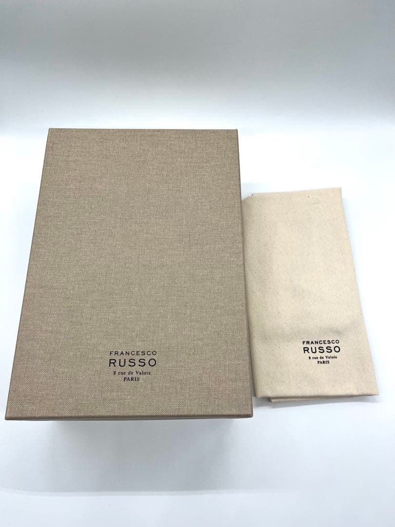 【新品未使用】Francesco Russo フラット ベージュ 36 1/2