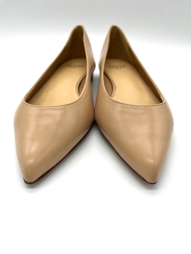 【新品未使用】Francesco Russo フラット ベージュ 36 1/2