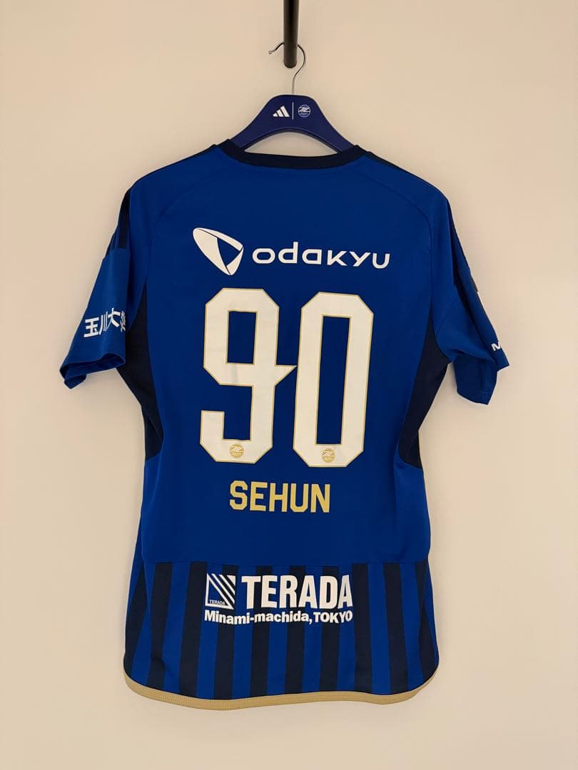 FC町田ゼルビア2024ホームユニフォーム オセフン#90 XLサイズ