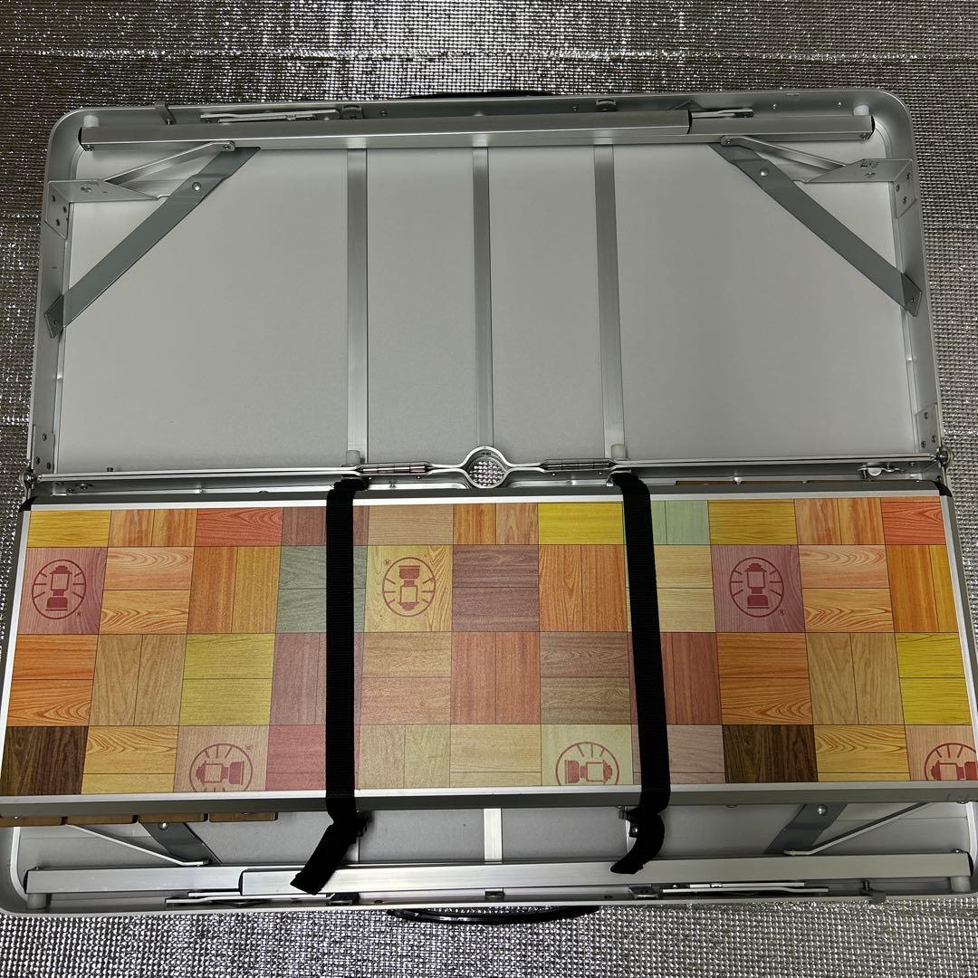 極美品　廃盤　コールマン　テーブル ナチュラルモザイク ファミリーリビングセット