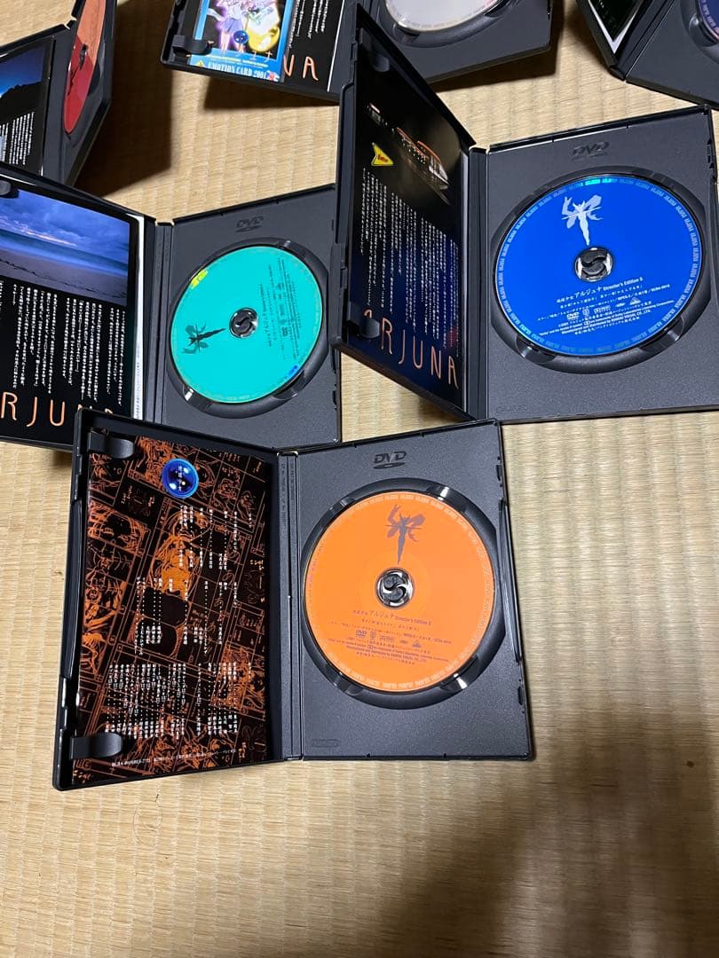 DVD 地球少女アルジュナ Director's Edition 全6巻セット