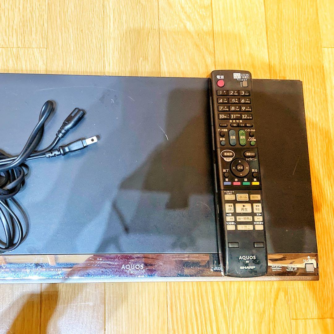 SHARP シャープ　ブルーレイ レコーダー HDD 500GB 2チューナー