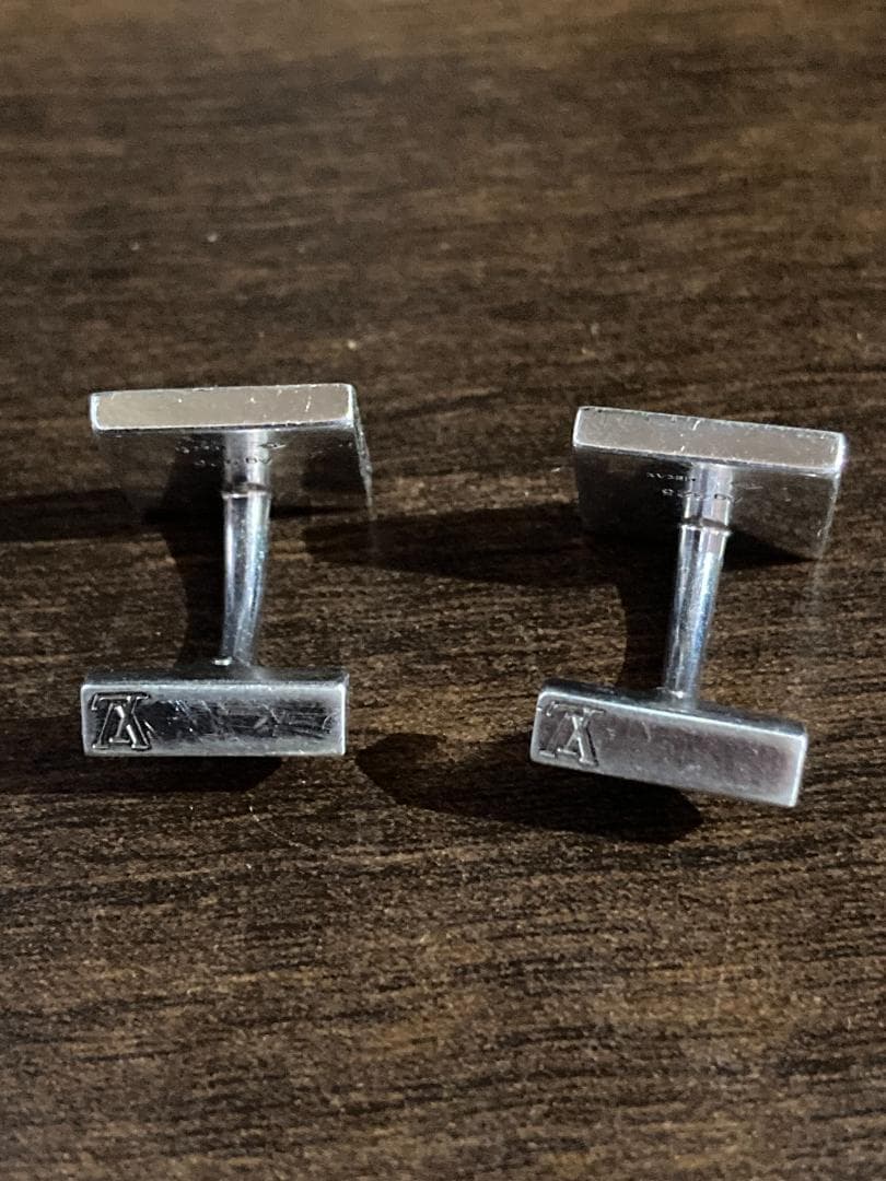 ルイヴィトン ブトン ドゥ マンシェット カフス 925 ダミエケース