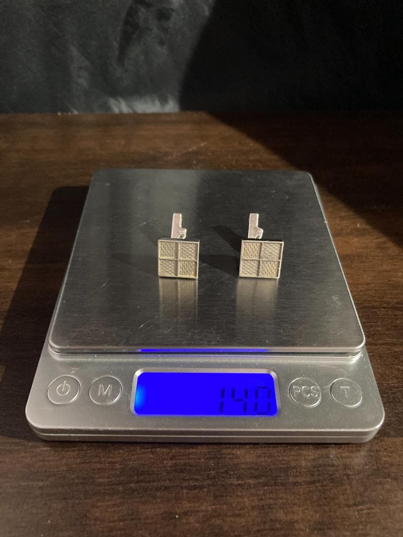 ルイヴィトン ブトン ドゥ マンシェット カフス 925 ダミエケース