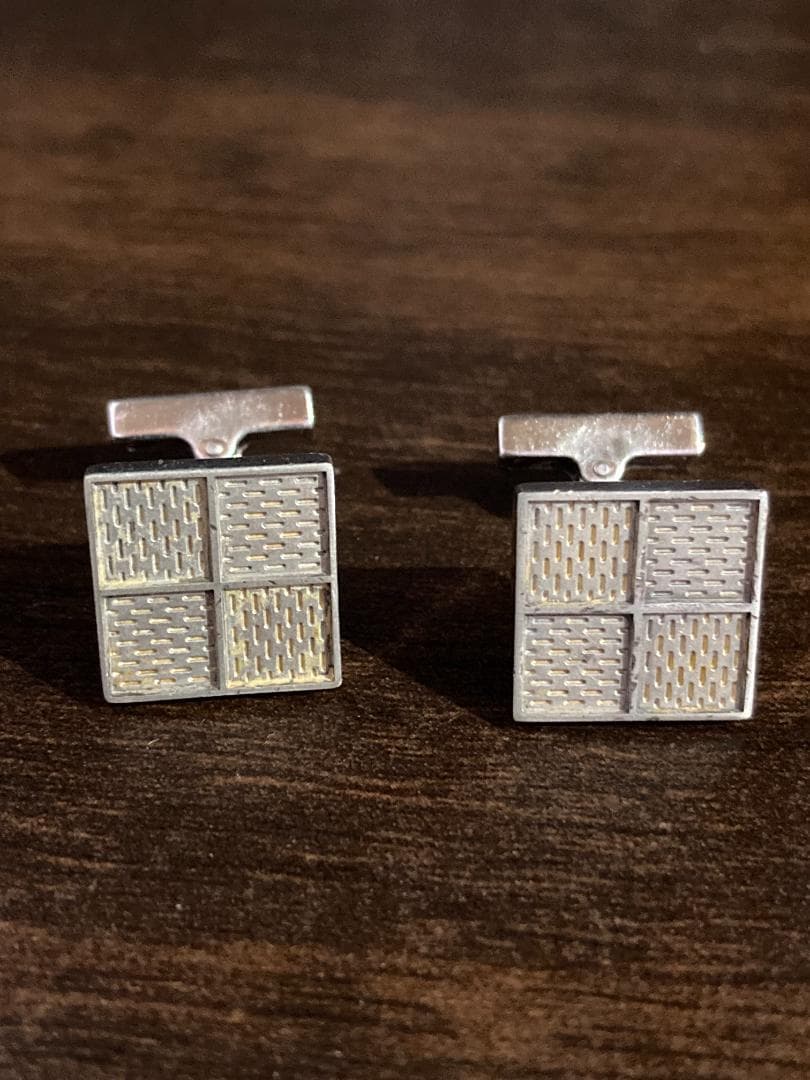 ルイヴィトン ブトン ドゥ マンシェット カフス 925 ダミエケース