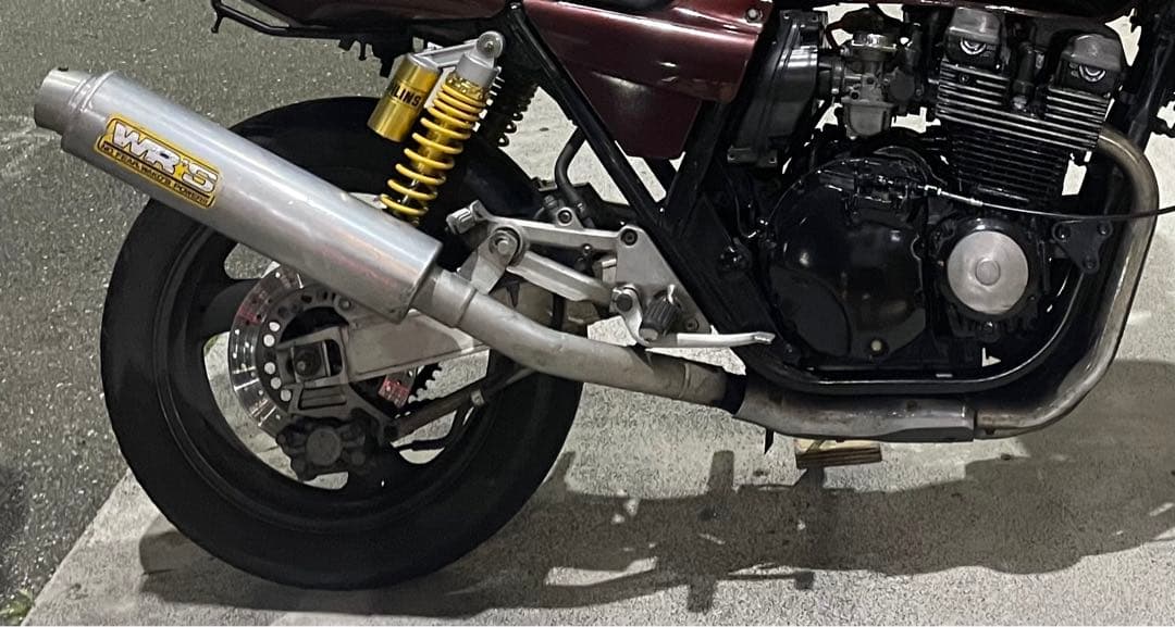ダブルアールズ xjr400 xjr400r 車検対応 マフラー WR'S