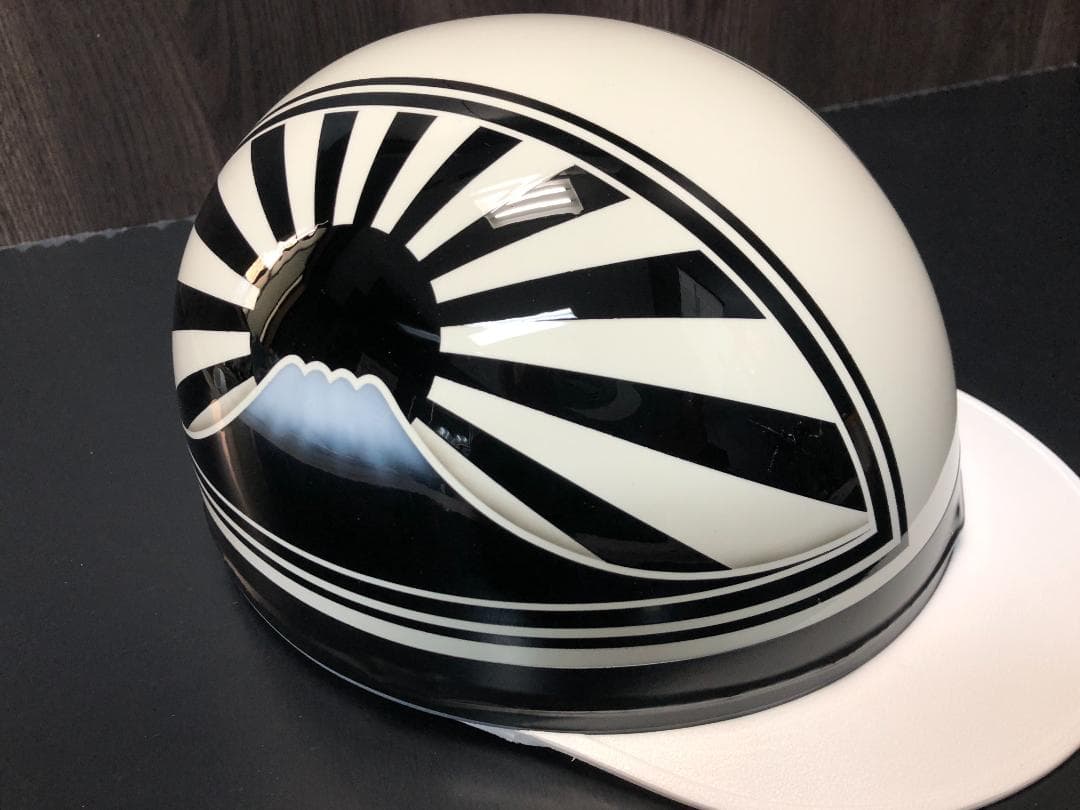 送料込！！カスタムコルク半　富士日章　白黒　最安値234