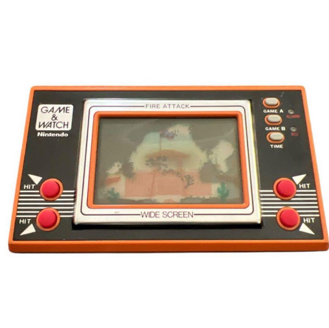【超希少】任天堂 ゲーム&ウォッチ ファイアアタック FIRE ATTACK
