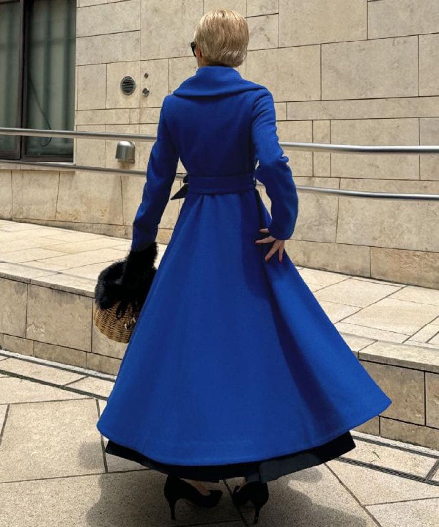 新品未使用タグ付き♡人気完売商品♡日本製JENNEウールドレスコート♡ジェンヌ