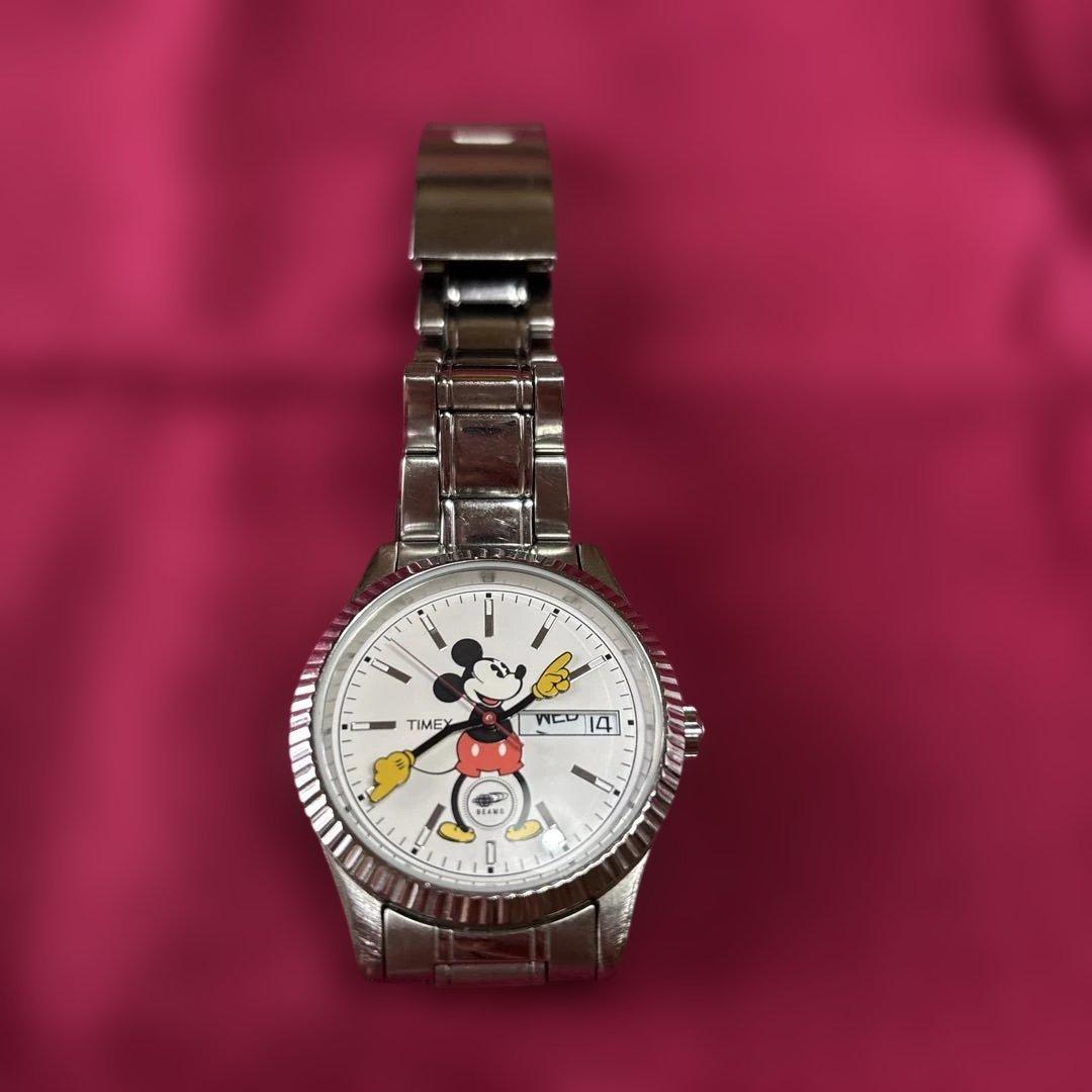 えりちゃん　【BEAMS×TIMEX】ミッキーの腕時計