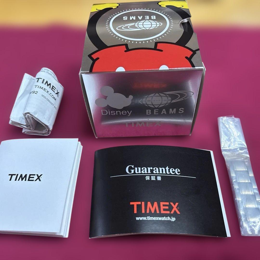 えりちゃん　【BEAMS×TIMEX】ミッキーの腕時計