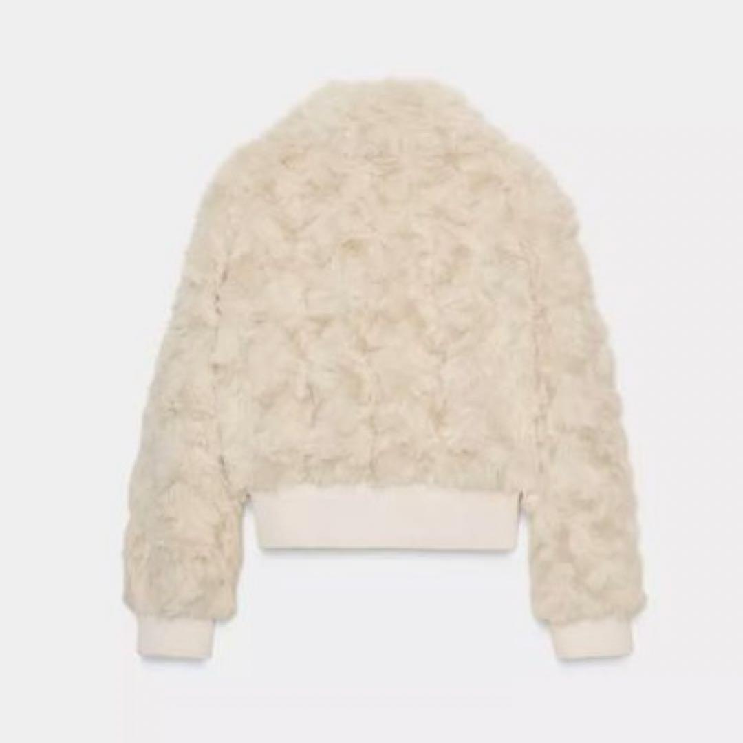 【新品未使用】♡ZARA♡ フェイクファーボンバージャケット Sサイズ