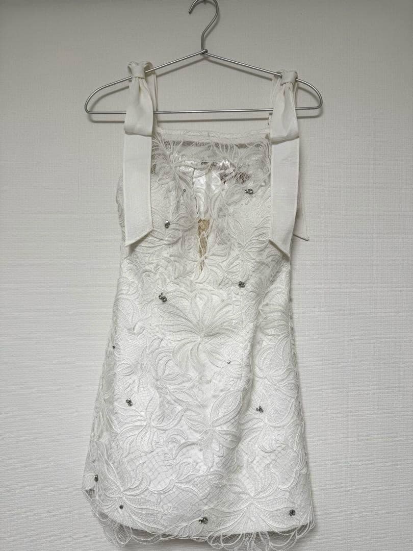 ★完売商品★ローブドフルール　ドレス　ホワイト