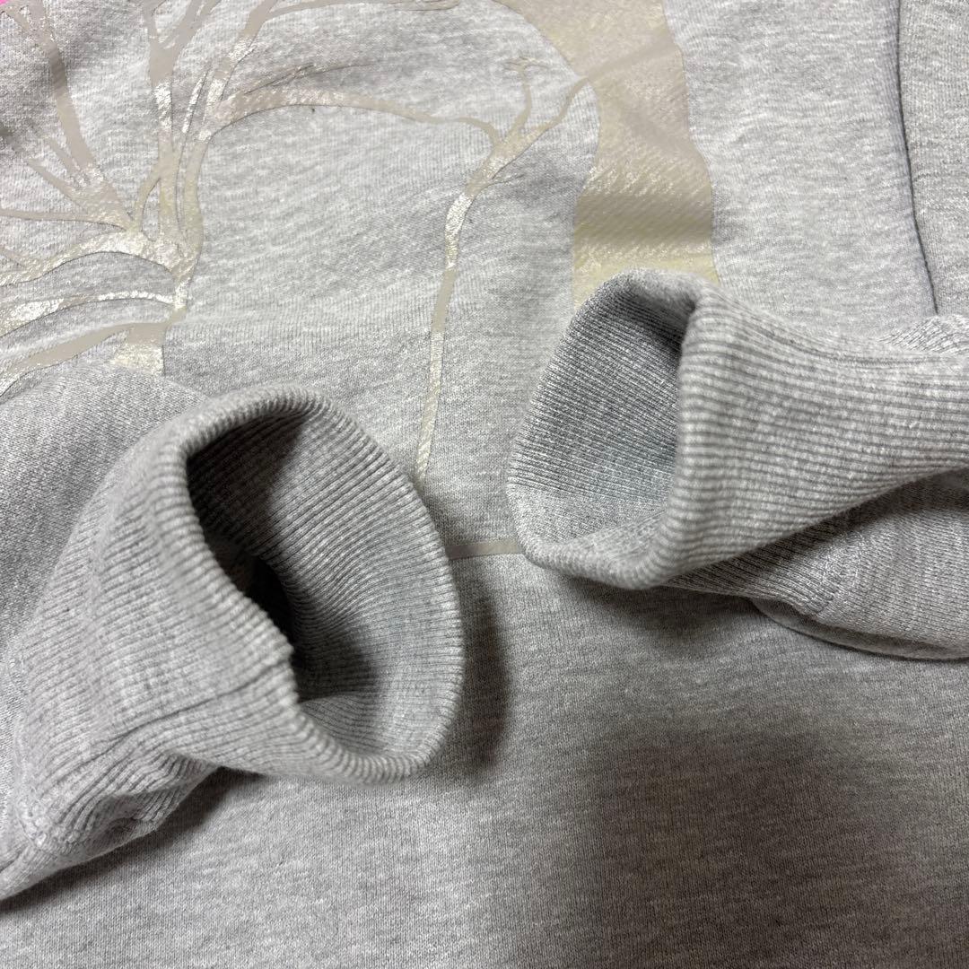 A-PLANTS ARCH グラフィックプリント パーカー グレー