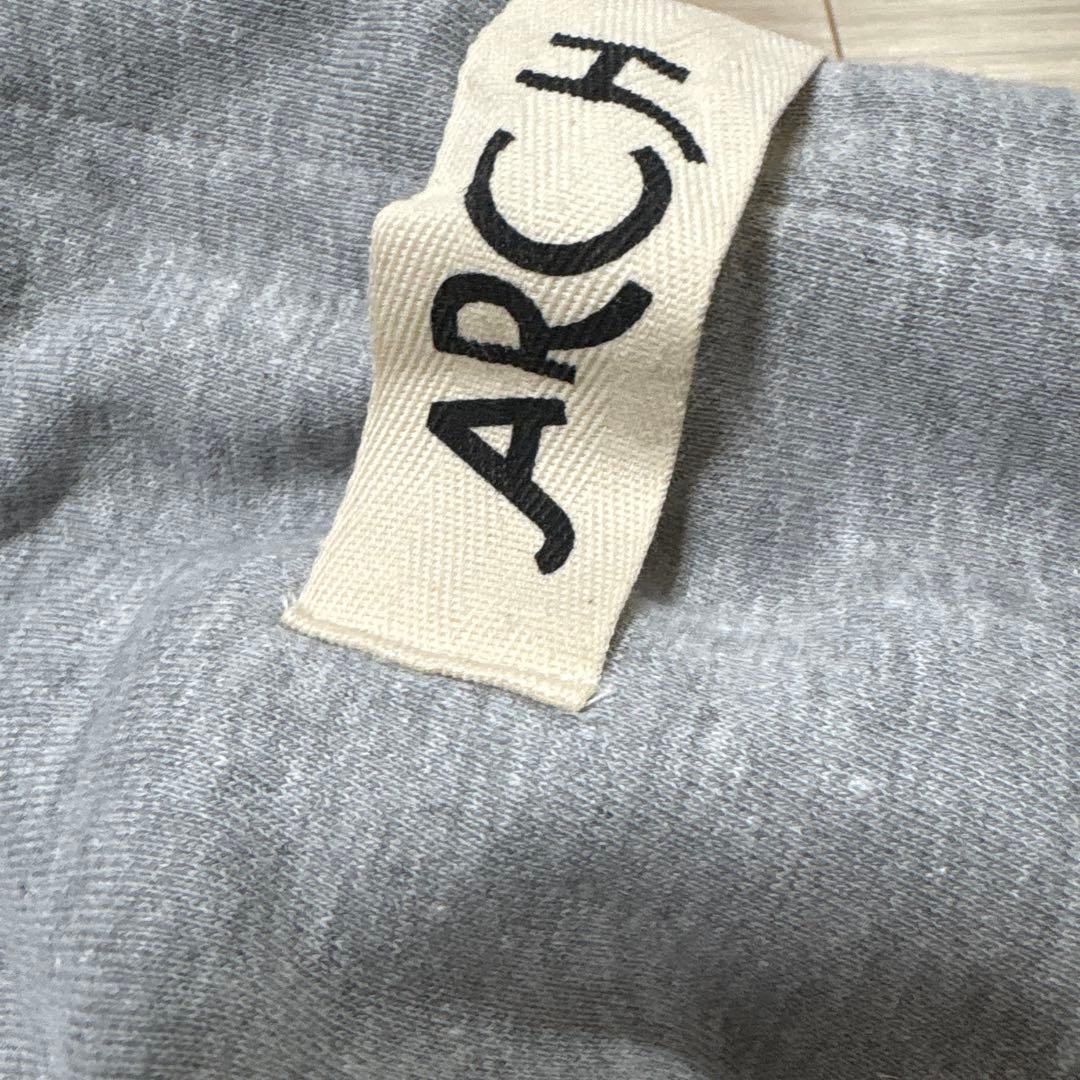 A-PLANTS ARCH グラフィックプリント パーカー グレー