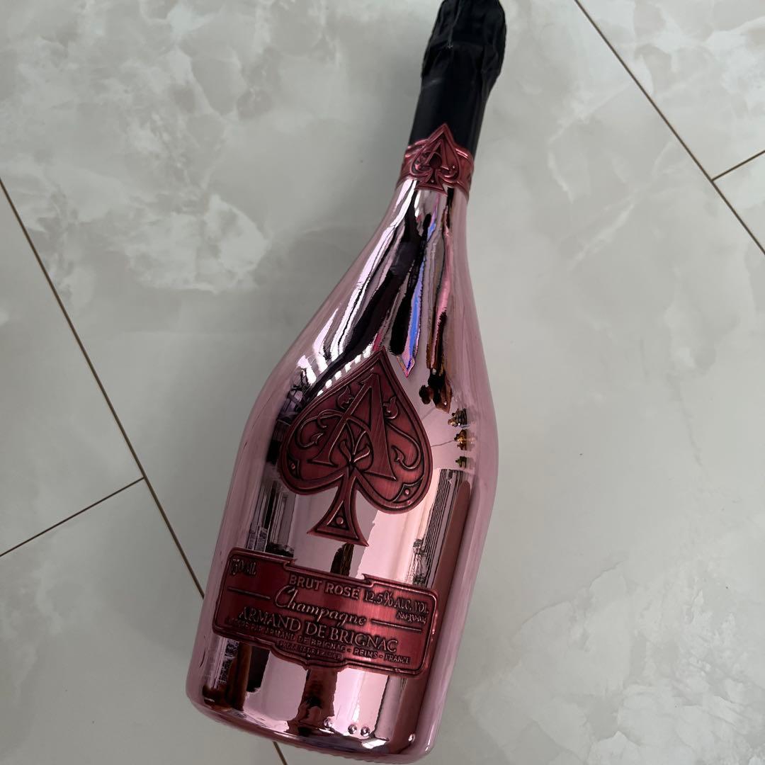 Armand de Brignac アルマンド シャンパン ピンク 美品袋付き